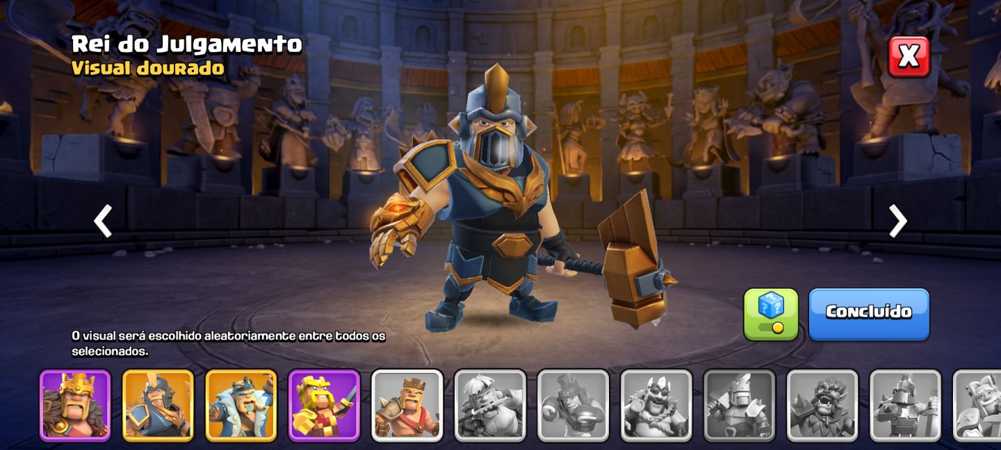 Conta Clash of Clans centro da vila 14