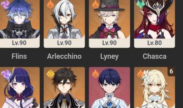 Conta Genshin Impact AR55 Com Personagens T5+Armas T5+Mapa Pra Explorar