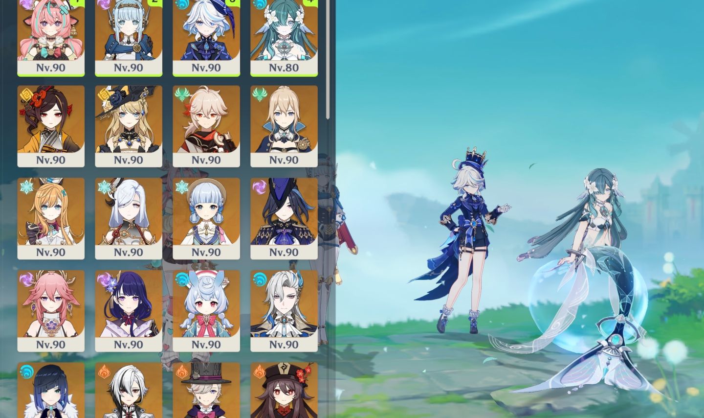 Conta Genshin ar60 || server América