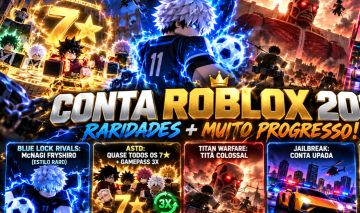CONTA ROBLOX 2018 | MCNAGI FRYSHIRO | ASTD 7 | GAMEPASS 3X | TITÃ COLOSSAL