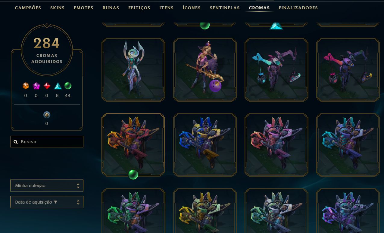 CONTA LEAGUE OF LEGENDS COM 300+ SKINS
