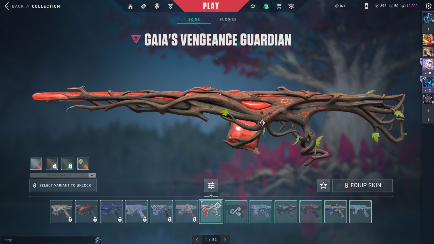 CONTA VALORANT NV446 ( PHANTOM CHAMPIONS + FACA LOCK IN + MUITAS SKINS)