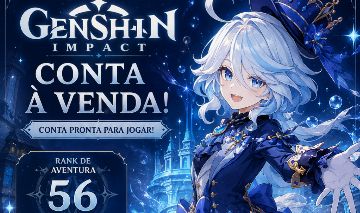 Conta Genshin com Furina,Skirk,Escoffier e entre outros.