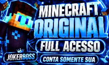 [ENTREGA AUTOMÁTICA] MINECRAFT ORIGINAL JAVA E BEDROCK + BRINDE | FORNECEDOR