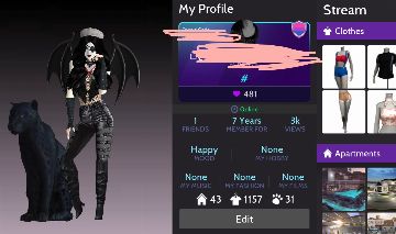 CONTA ANTIGA AVAKIN LIFE COM ITENS RAROS, DE CROWNS E INDISPONÍVEIS