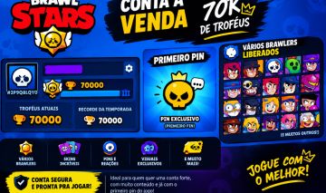 Conta de Brawl Stars Rara