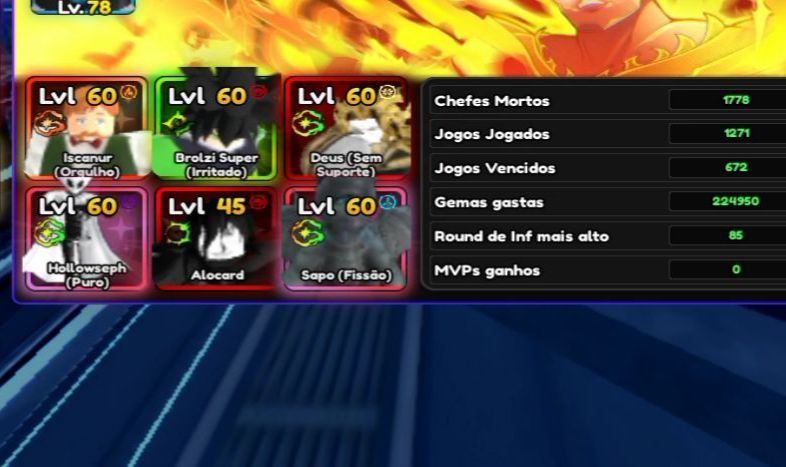 Conta Anime Vanguard Com 2 alucard um SHINY e um Normal