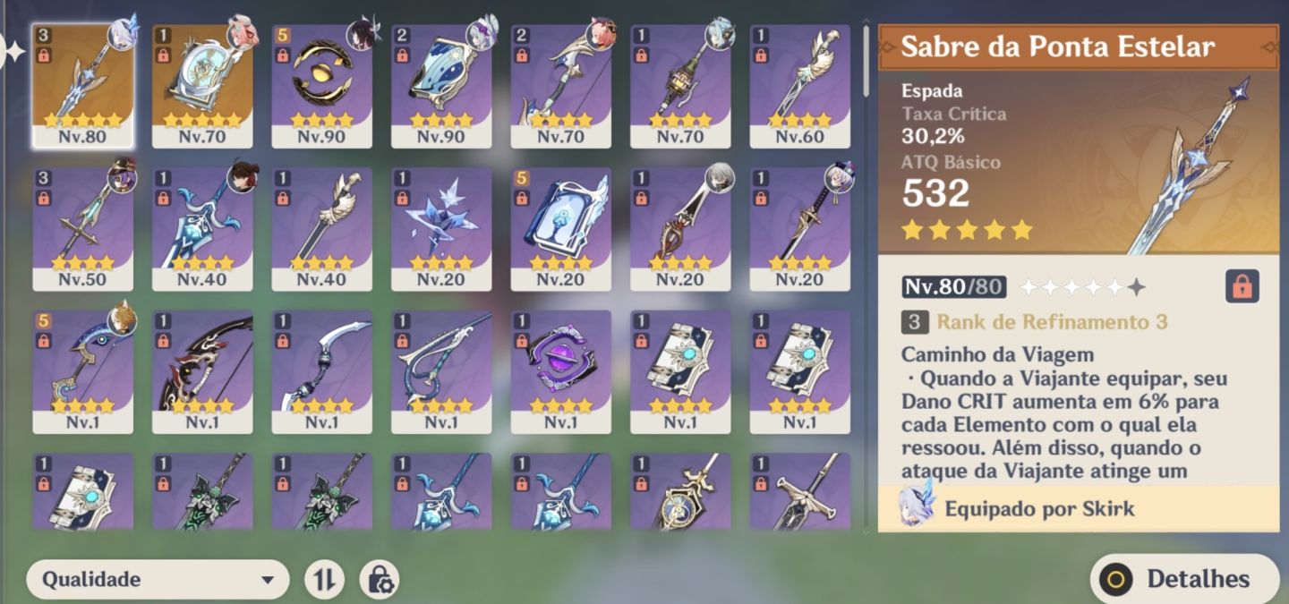 ZIBAI + COLUMBINA + VODYANITSA + SKIRK + VARIOS T5 E BENÇÃO DA LUA