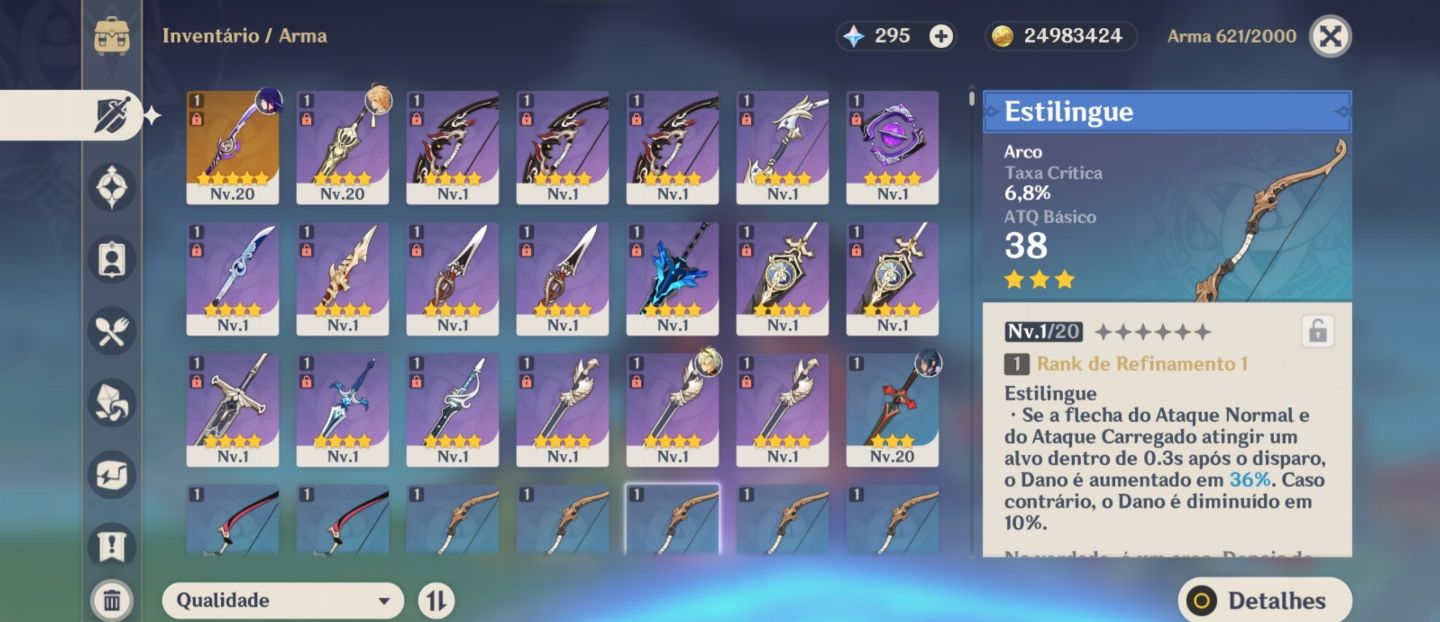 Genshin Impact Conta RAIDEN C2 com ASSINATURA + 200 GIROS. 50 REAIS! MENOR PREÇO