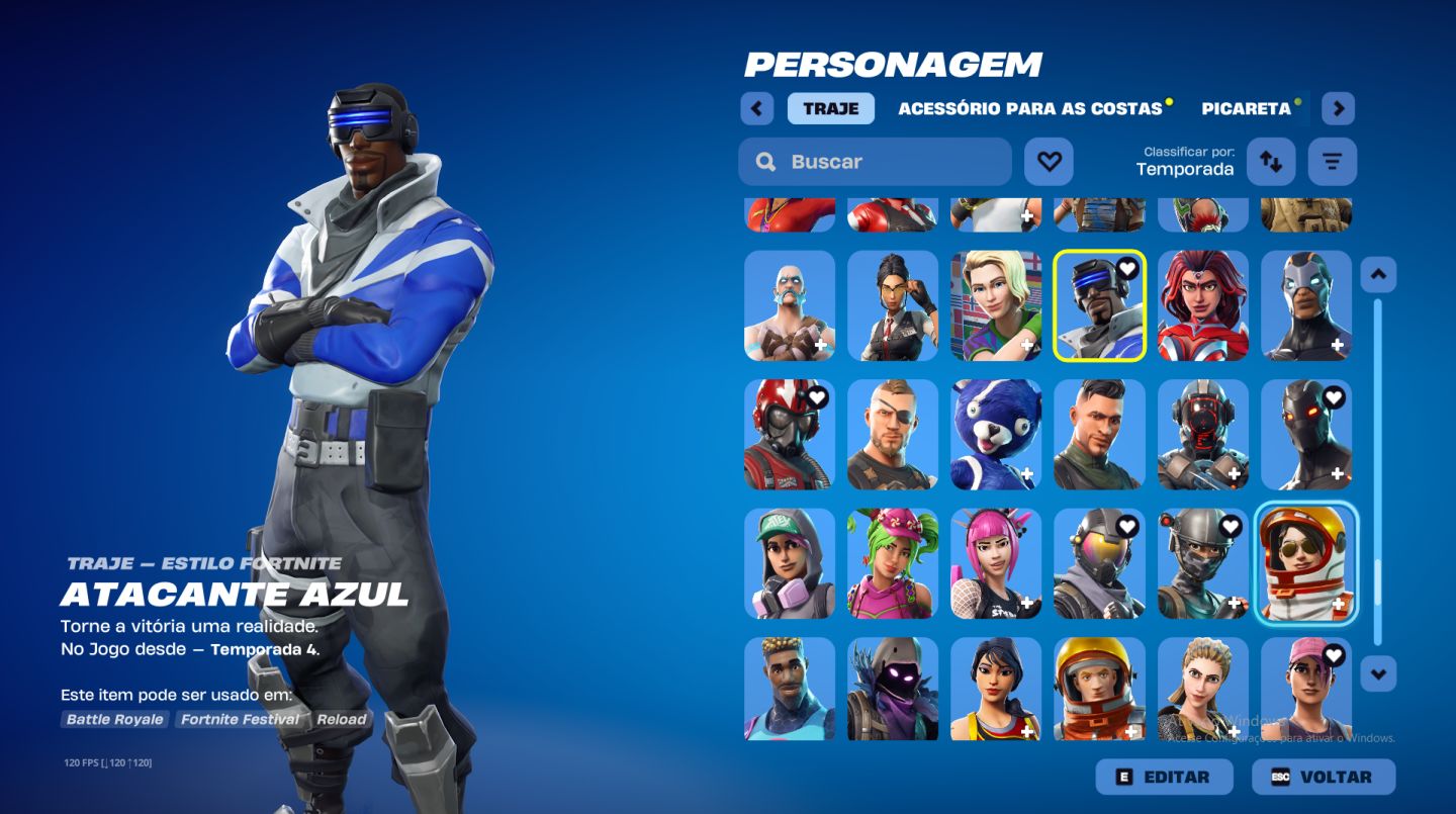 Conta Fortnite Rara