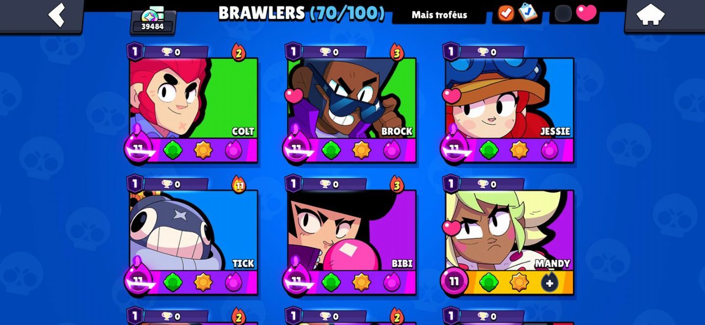 CONTA BARATA, 39K TROFÉUS 72 BRAWLER, MORTIS DEMONIACO, + CLASH DIRETO NO EMAIL.