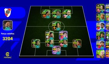 CONTA eFOOTBALL 2026 | FORÇA 3204 | ELENCO 100+