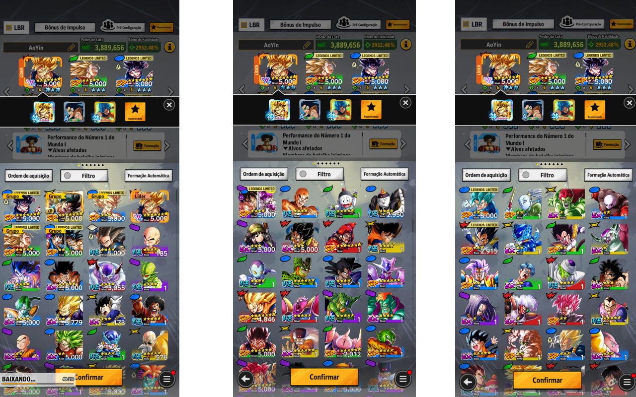CONTA DBL - NIVEL 64 | ULTRA GOKU SSJ + LLs [ENTREGA AUTOMÁTICA]