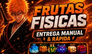 FRUTAS FÍSICAS - BLOX FRUITS [ENTREGA MUITO RÁPIDA]