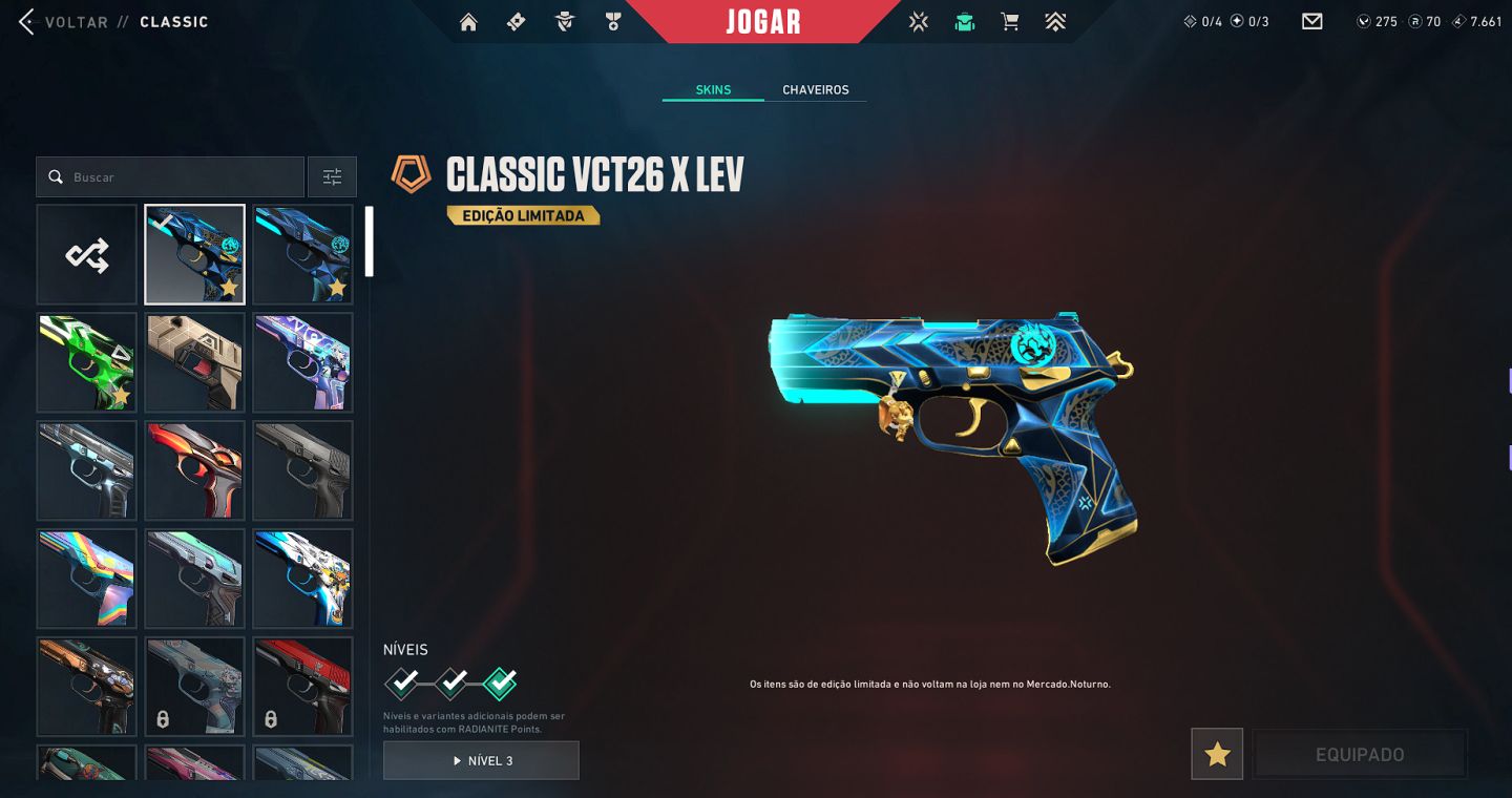 CONTA VALORANT ASCENDENTE 1 | SKINS PREMIUM + FACA VARIADAS + 3.300 investidos