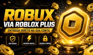 ROBUX VIA ROBLOX PLUS ENTREGA DIRETO NA SUA CONTA
