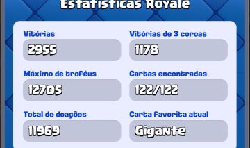 CONTA CLASH ROYALE 12k troféus