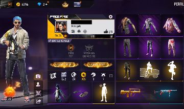 CONTA FREE FIRE ANTIGA - 5 ANOS - FULL ACESSO