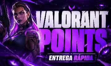 [PROMOÇÃO RELÂMPAGO] VALORANT POINTS GIFT CARD (VP)