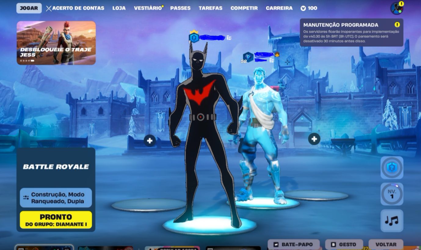 CONTA DE FORTNITE COM TRAVIS SCOTT, KILLYE JENNER E +(4.000+ GASTOS)