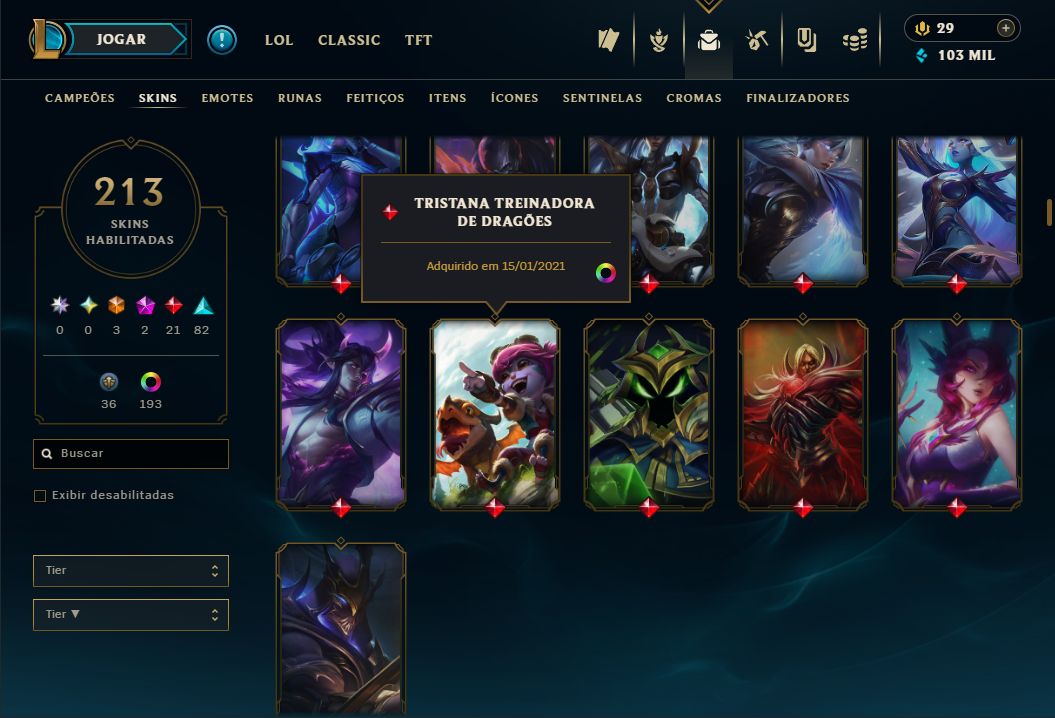 CONTA LOL À VENDA ELO ALTO ÓTIMO MMR PRONTA PARA JOGAR