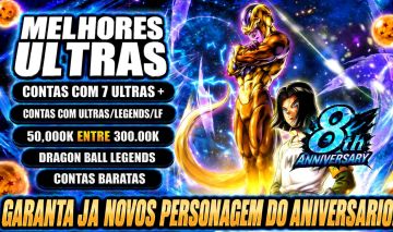 [MAIS BARATO]CONTAS DB LEGENDS 7 ULTRAS, LR, 50K-300KCC PROMOÇÃO QUEIMA STOCK