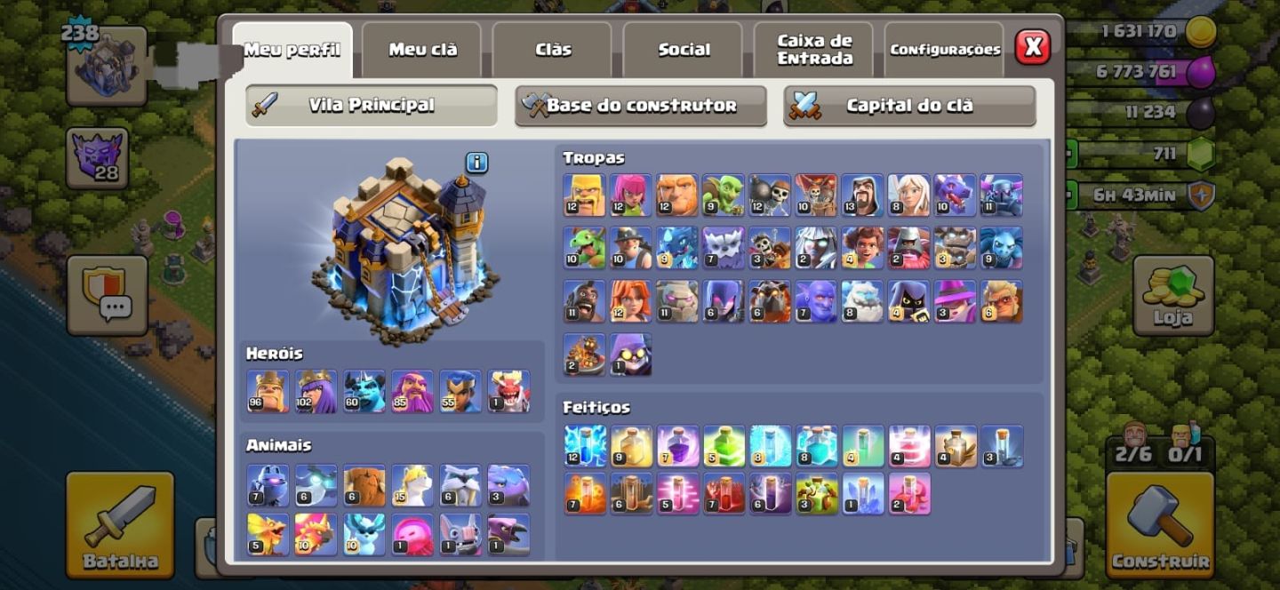 SUPERCELL ID com contas antigas raras dos principais jogos (coc,braw,crl) e mais