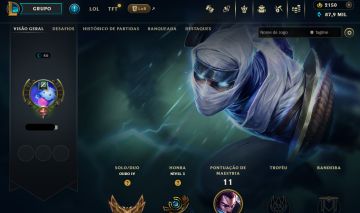 85% WINRATE, 2150 RP, SMURF COM MMR BOOSTADO 100% SUA