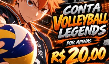 Estou vendendo conta de volleyball legends