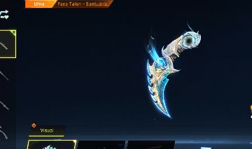 CONTA DE BLOOD STRIKE COM FACA