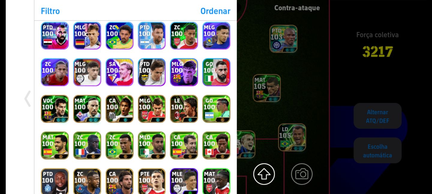 CONTA EFOOTBALL RARA! NEYMAR ANTIGO+NESTA RARO+KOLLER+CAFU BUGADO! +1800 Coins!!
