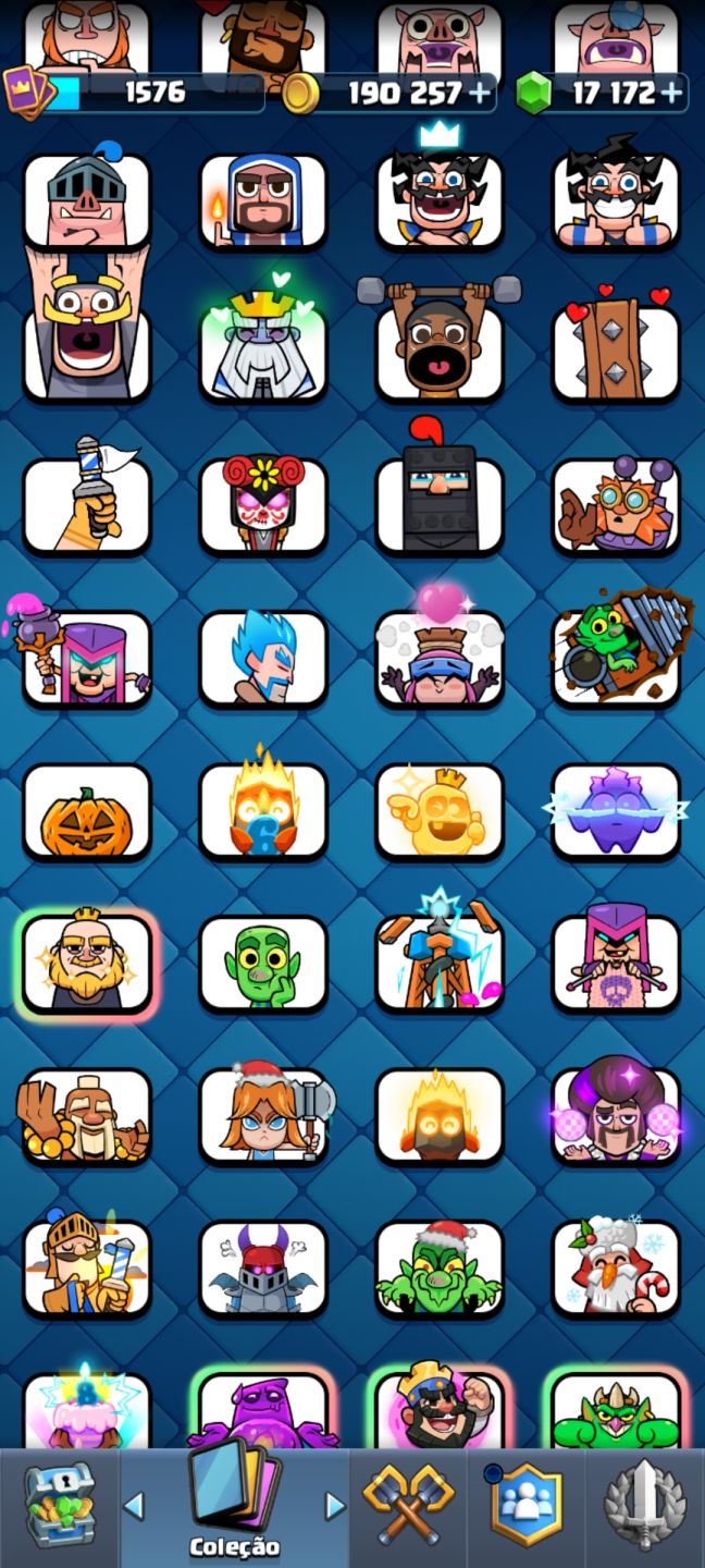 OFERTA!!! CONTA DE CLASH ROYALE BEM UPADA. CONTA BOA!!!