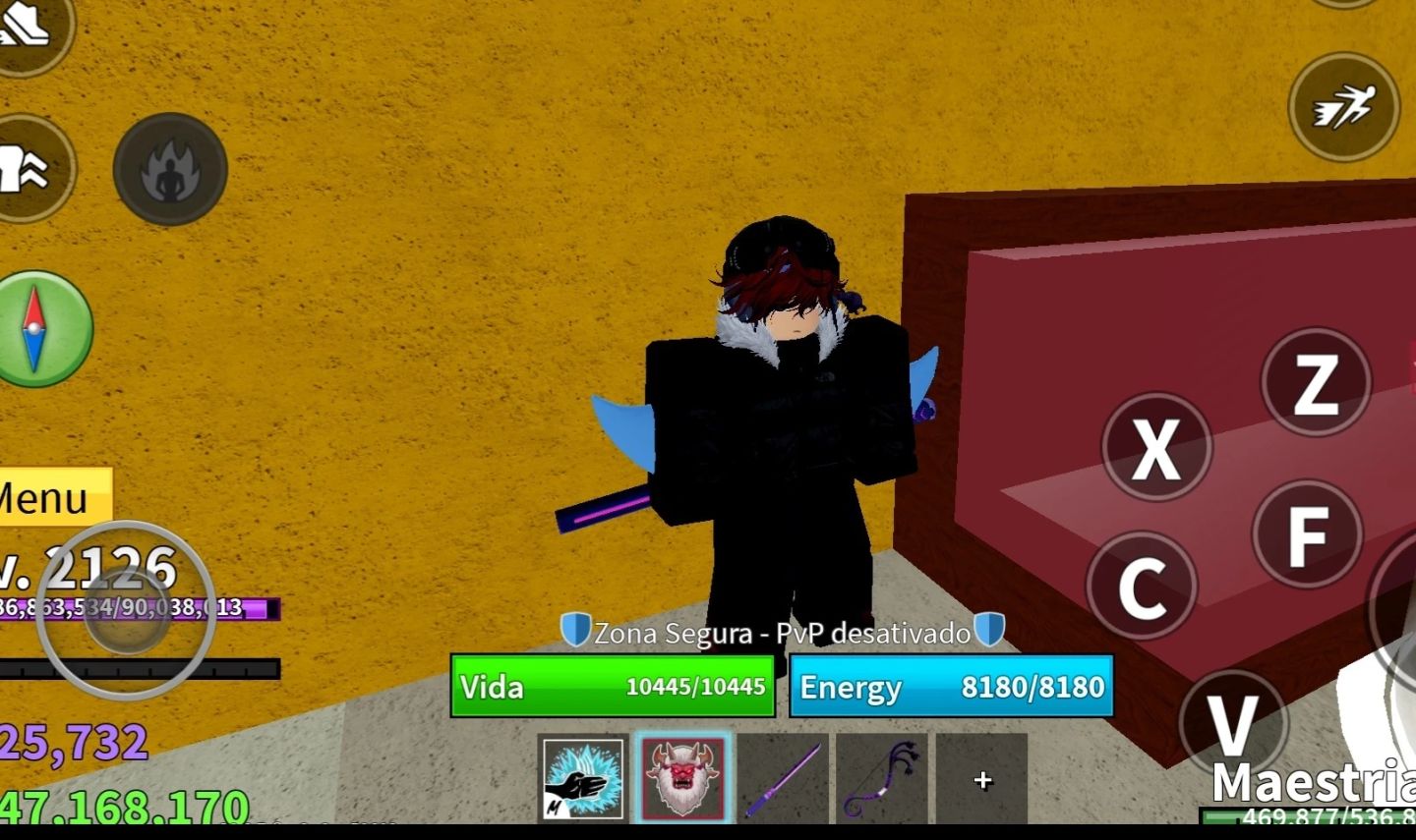 Conta Upada em Vários Jogos Blox Fruits Perm Control ,Vbl,slayer 2 ..