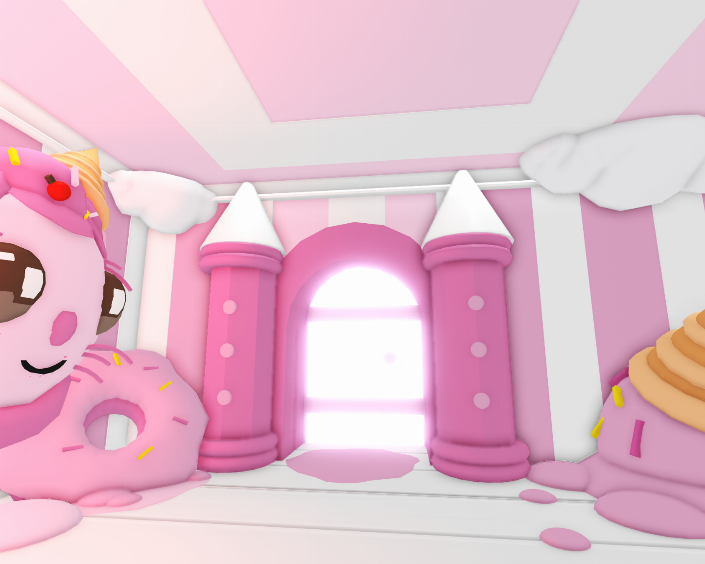 Casa Tiny Preppy (Decorada de Lebre Doce Pequeno Farm) no Adoptme!