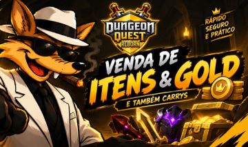 (50% OFF) Dungeon Quest Reborn - Carrys, Itens & Gold
