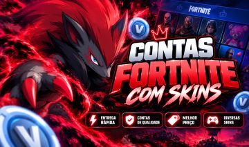 CONTAS FORTNITE COM SKINS | DIVERSAS SKINS DISPONÍVEIS | ENTREGA RÁPIDA