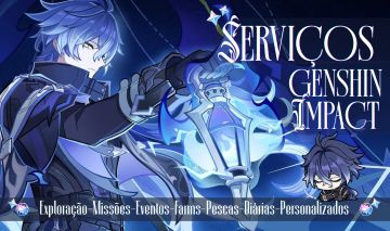 Serviços Genshin - Exploração, Missões, Báus, Teleportes... - Yatos sevice!