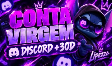 CONTA VIRGEM DISCORD +30D | PRONTAS PRA ATIVAÇÃO DE NITRO | FULL ACESSO
