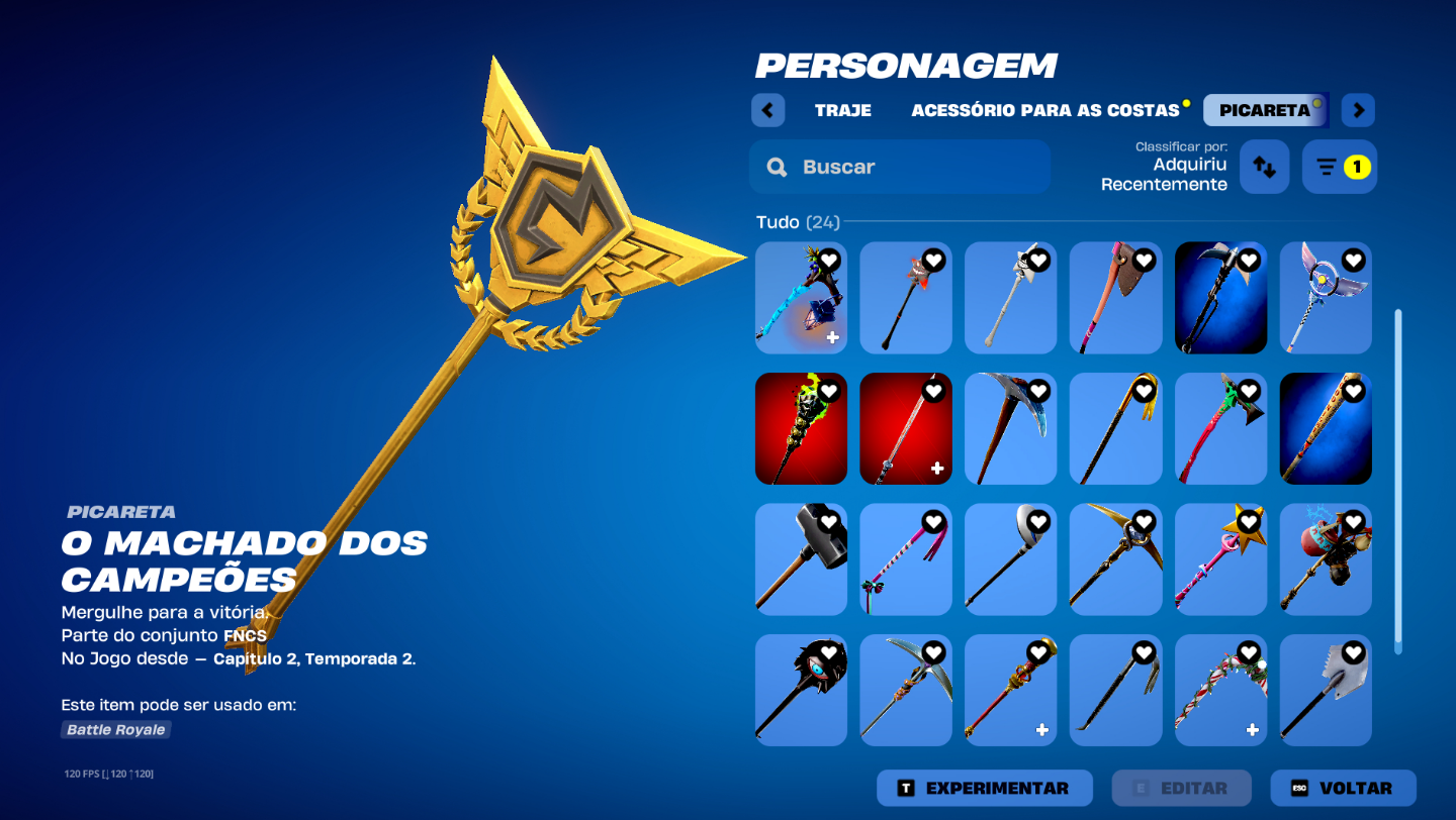 Conta muito rara ikonic travis e outros bundles tem doll em campeonatos oficiais