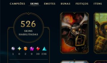 Conta de Colecionador - Black Alistar, UFO Corki, Ahri do Faker e +