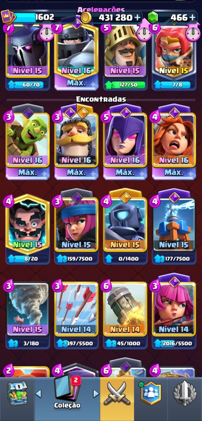 CONTA DE CLASH ROYALE 12k