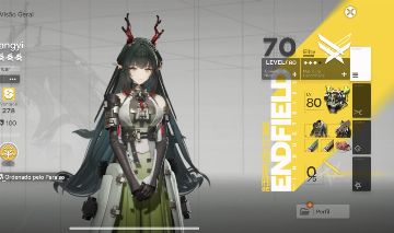 Conta com Zhuang Fangyi e sua arma