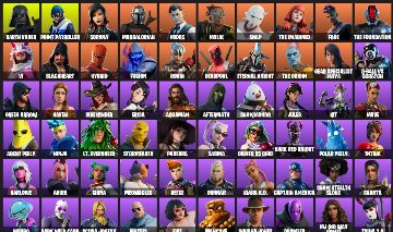CONTA FORTNITE - 79 SKINS | PODE ALTERAR E-MAIL | VI, Phaedra, SideWinder, MJ