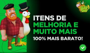 ITENS DE MELHORIA E EXPANSÃO PARA O HAY DAY (MENOR PREÇO)