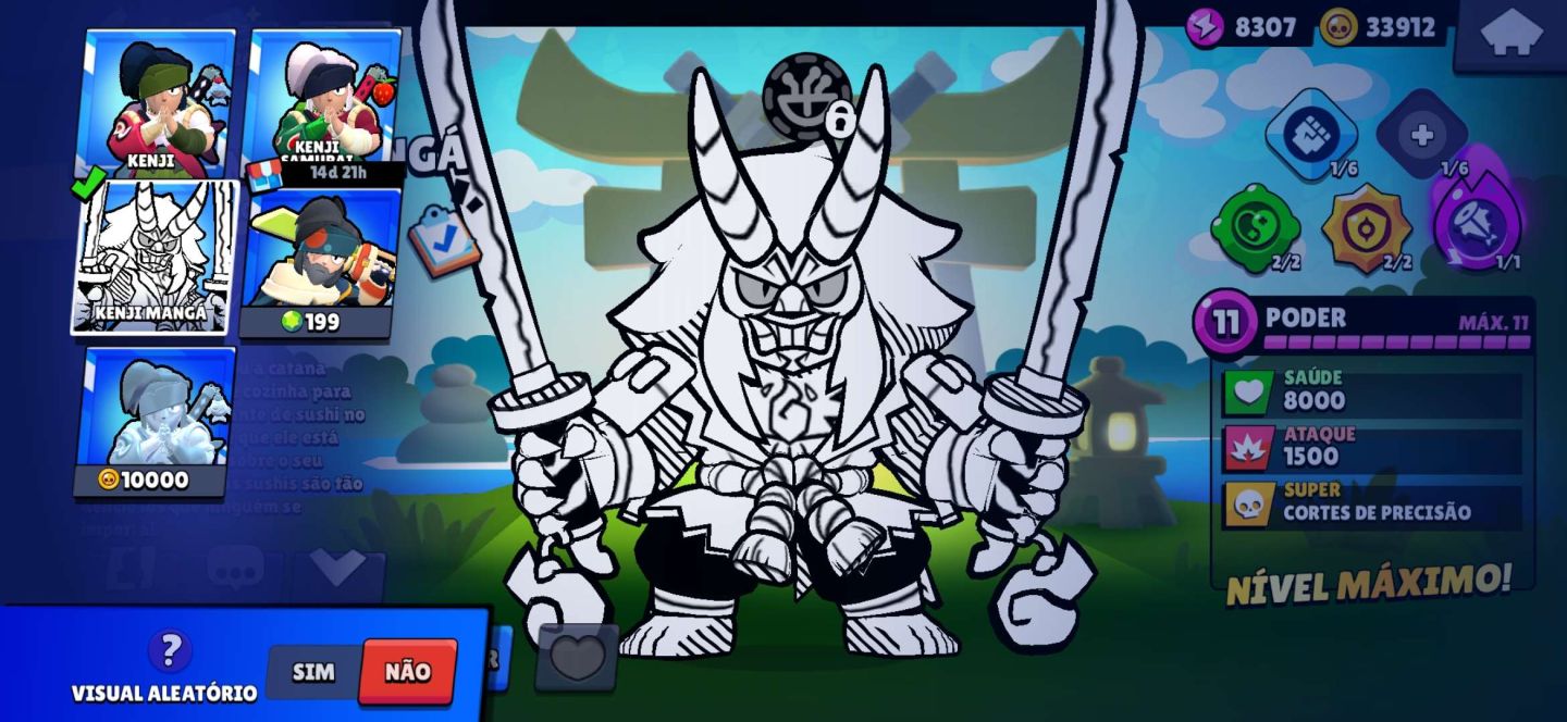 CONTA BRAWL STARS TODOS OS PRIMEIRO PASSES E VARIAS SKINS RARAS 40K TROFÉUS