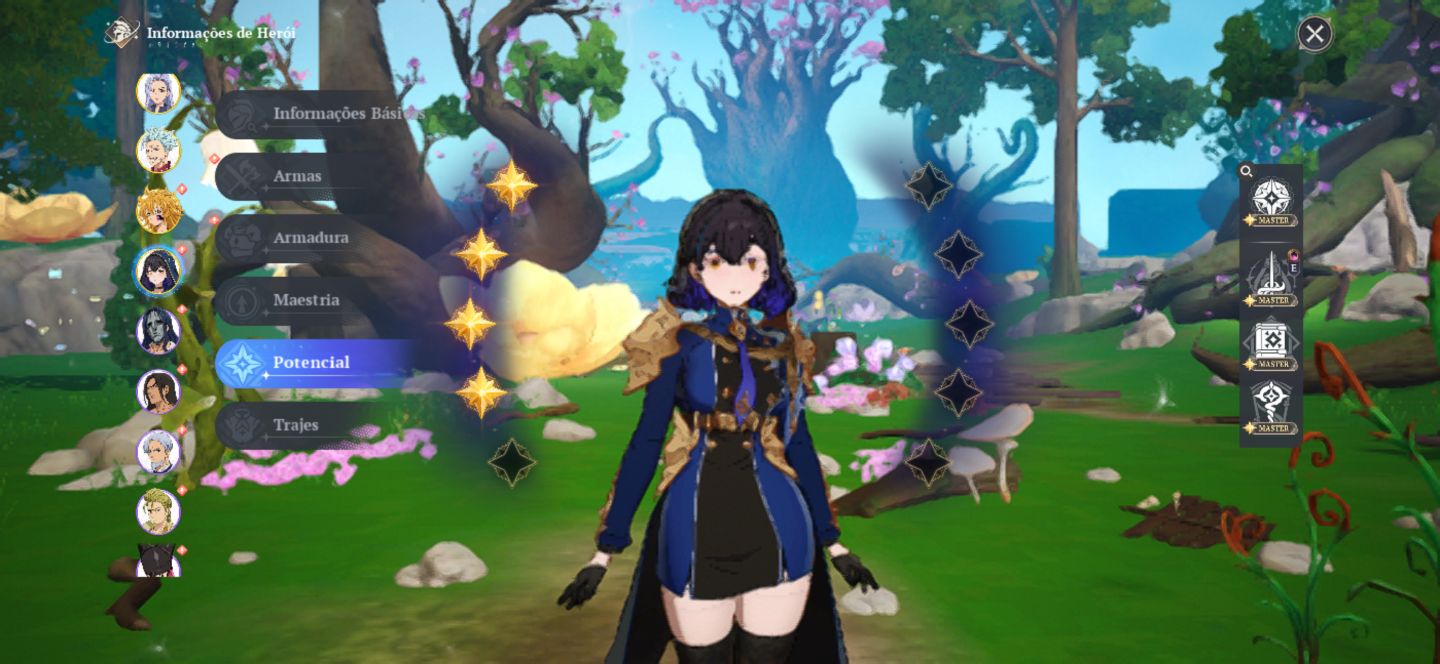 7ds Origin - Conta End game ban p10, merlin p7+