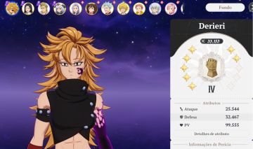 7ds Origin | Conta Com Deriere P7 + Ban P6 + Meliodas P4 + Bilhete SSR