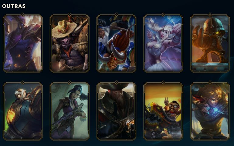 Conta League of Legends-Nível 301-93 Skins-1 Mítica-9 Lendárias-97 Campeões