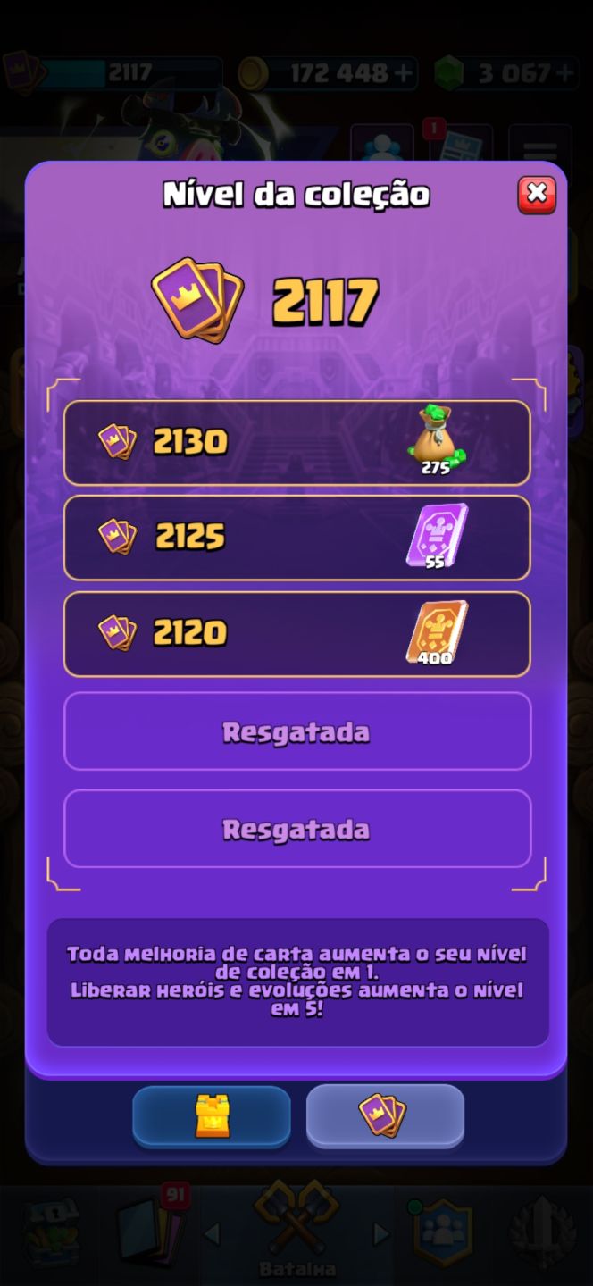 Conta CLASH ROYALE 10 anos 75 cartas nivel 16 e top global