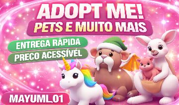 ADOPT ME (PETS N/M, ROUPINHAS, ACESSÓRIOS E MUITO MAIS) -- MELHOR PREÇO